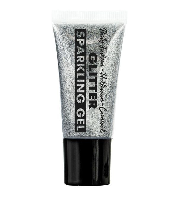 Schminke In Der Tube Mit Glitter Silber 25Ml