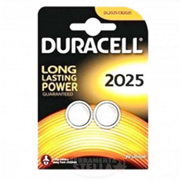 DURACEL Knopfakkusn Specialty DL2025 B2 CR2025 2 Stücke