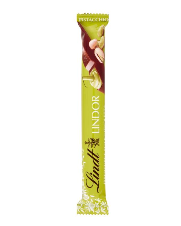 LINDT Lindor Snack Cioccolato Al Latte E Pistacchio 38G