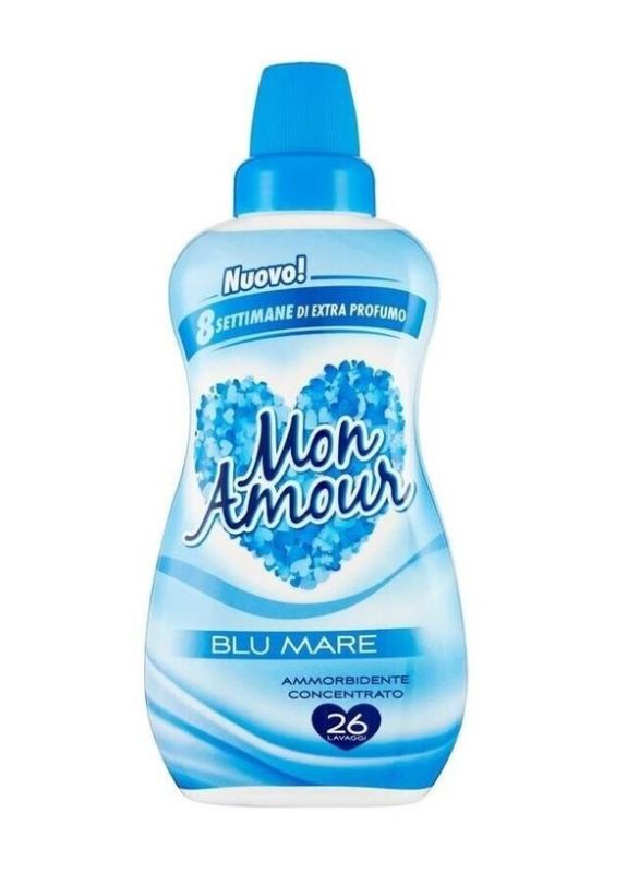 MON AMOUR Adoucissant Concentré Bleu Mer 650Ml