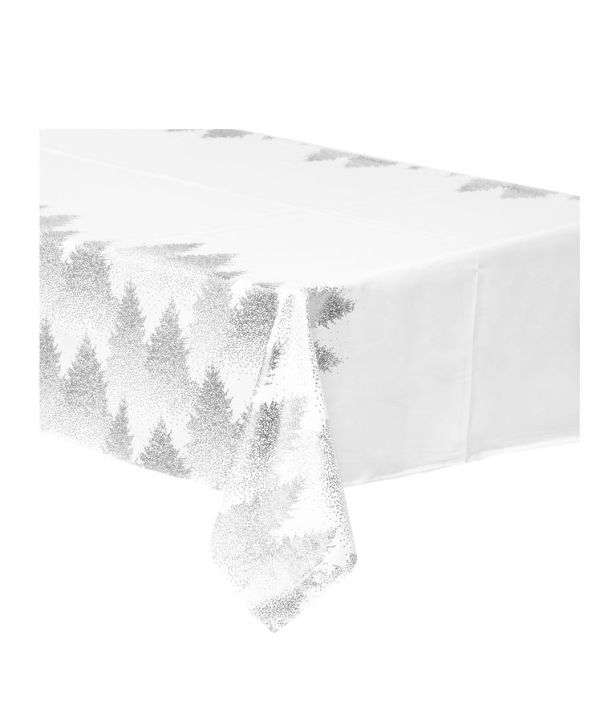 Nappe De Noël En Tissu Avec Des Arbres De Noël 140X360Cm