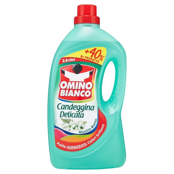 Omino Bianco Candeggina Delicata 2600 ml offerta di Prix Quality