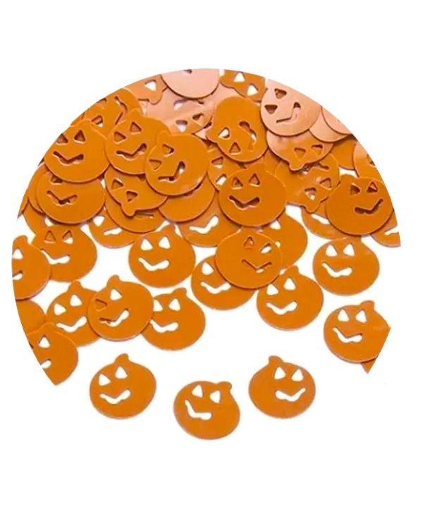 Party Halloween Confettis De Citrouille