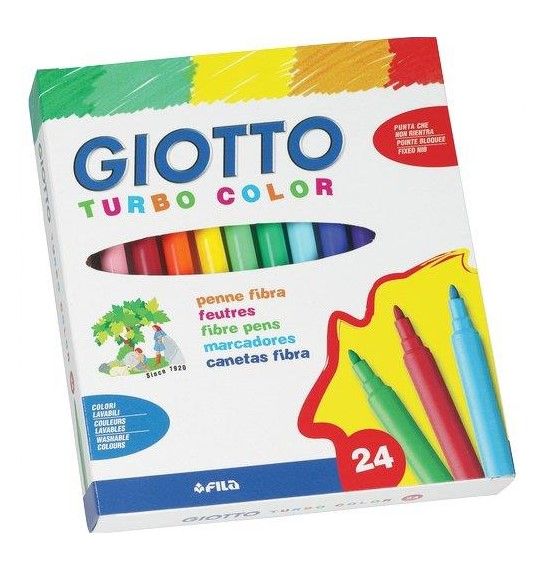 GIOTTO Turbo Color - 24 Pennarelli - Da Moreno