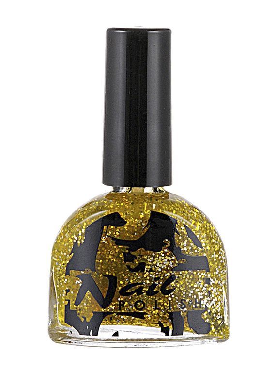 Goldener Nagellack Mit Glitter 7Ml