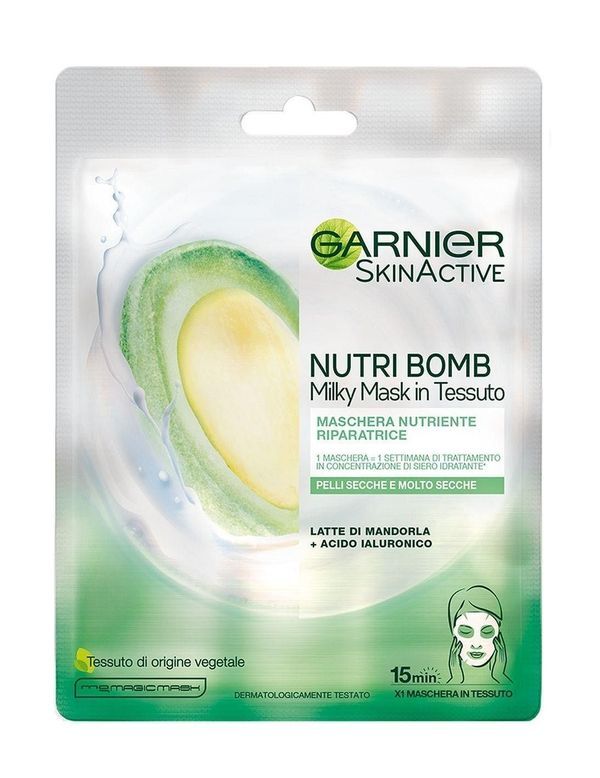 GARNIER Masque En Tissu Nutri Bomb Nourrissant Et Réparateur 28G