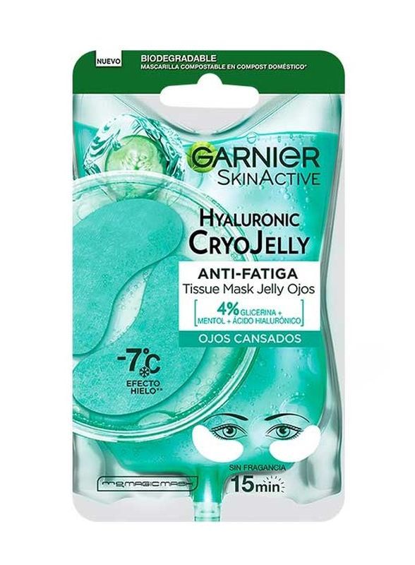 GARNIER Stoffmaske Augenklappen Hyaluronic Cryojelly 6G