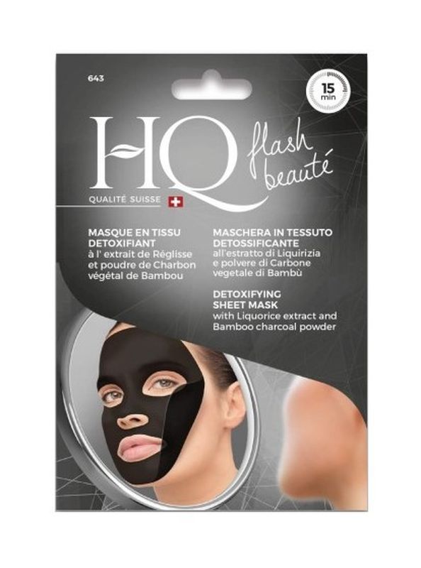 HQ Maschera In Tessuto Pure & Detox 15Ml