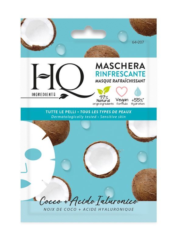 HQ Masque En Tissu Rafraîchissant 15Ml