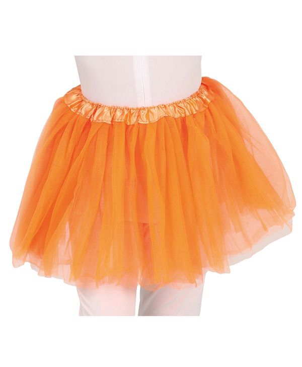 Accessoire D'Halloween Tutu Orange  30Cm 