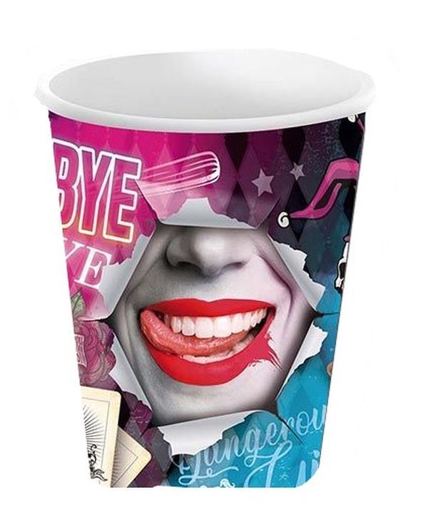 Party Halloween Lunettes Harley Quinn 6 Pezzi 240Ml 