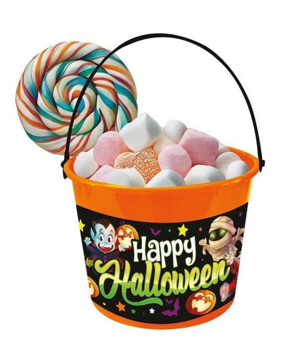 Party Halloween Happy Halloween Korb  18X16Cm 