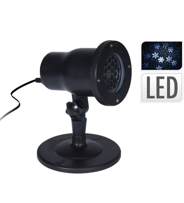 Projecteur Led Avec Neige Ip44  