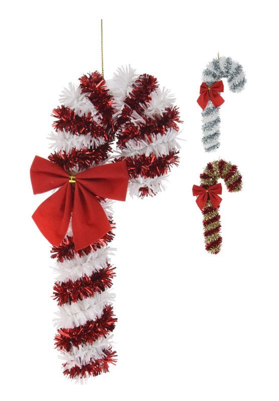 Pendente Natalizio Candycane 17Cm - Assortito