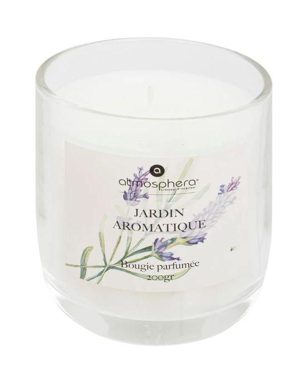 Bougie Parfumée Deco Oudy Jardin Aromatique 200G