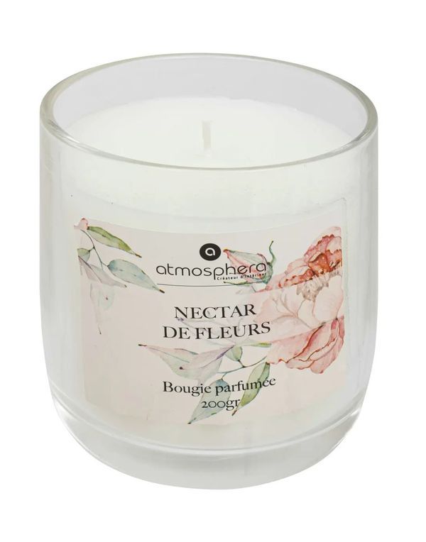 Bougie Parfumée Deco Oudy Pivoine 200G