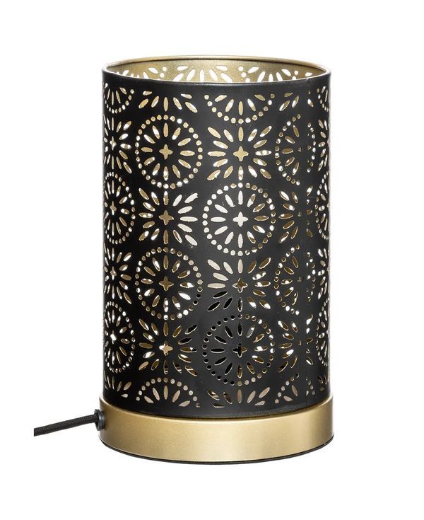 Lampe De Table Gipsy Cylindrique 13X21.5Cm