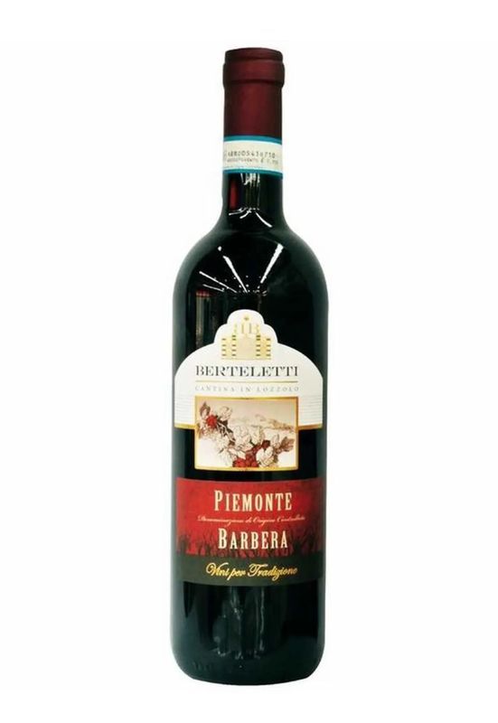 BERTELETTI Vin Barbera Piemonte D.O.C. 750Ml 12.5% Vol