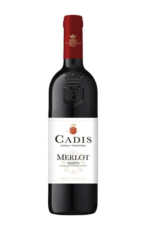 CADIS Vino Merlot Veneto 750Ml 11.5% Vol