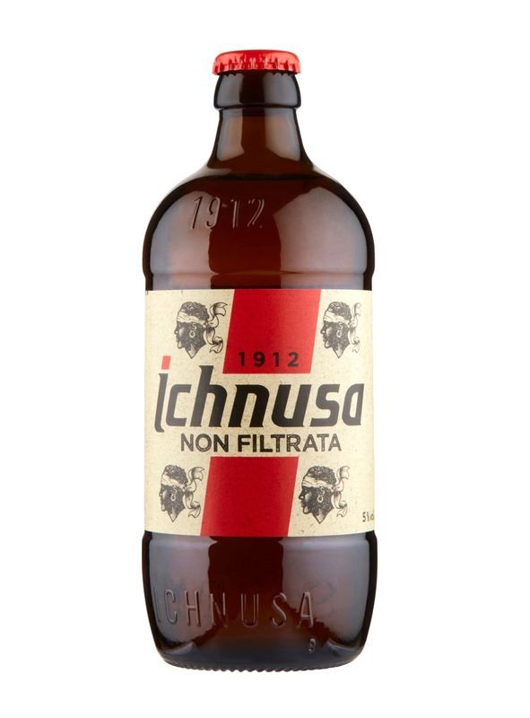 ICHNUSA Bière Non Filtré 500Ml 5% Vol