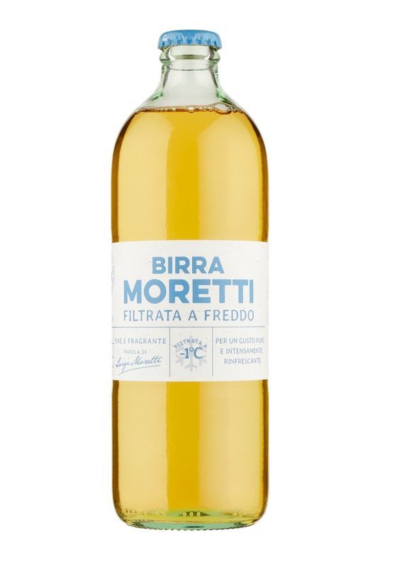 MORETTI Bière Filtré À Froid 550Ml 4.3% Vol