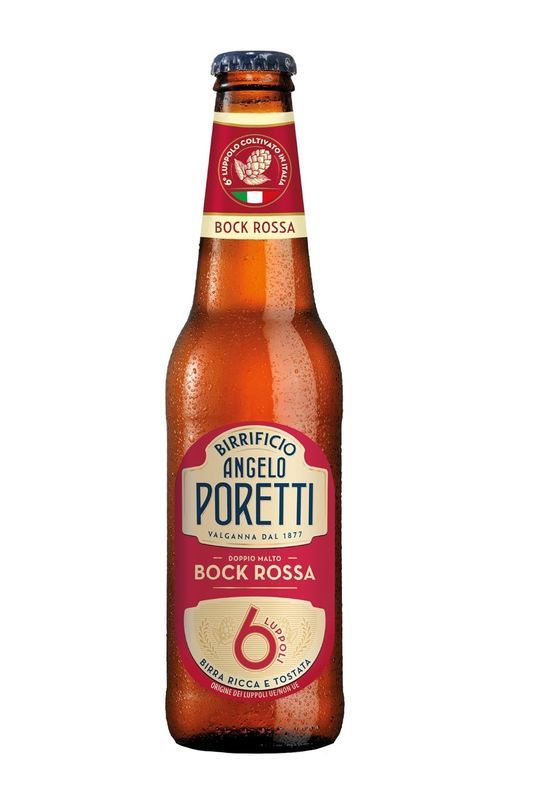 PORETTI Bière 6 Houblon Bock Rouge 3X330Ml 7% Vol