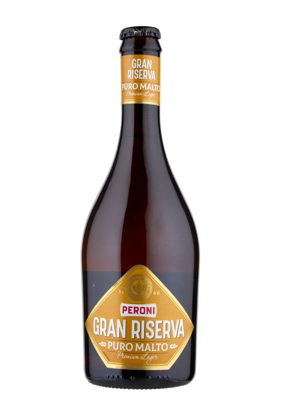 PERONI Bière Gran Riserva Pur Malt 500Ml 5.2% Vol