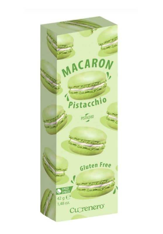 CUORENERO Macaron Pistacchio 42G