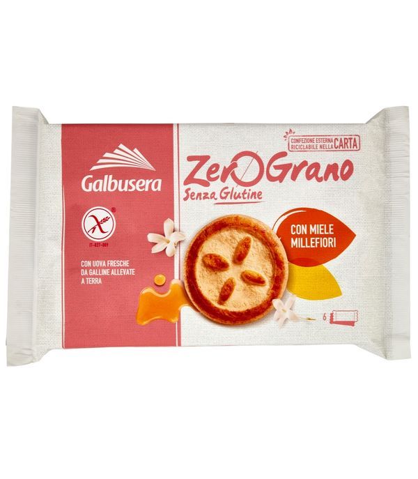 GALBUSERA Gluten Free Sablés Au Miel  220G