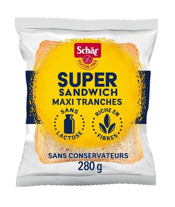 SCHAR Gluten Free Sandwich Xl  280G