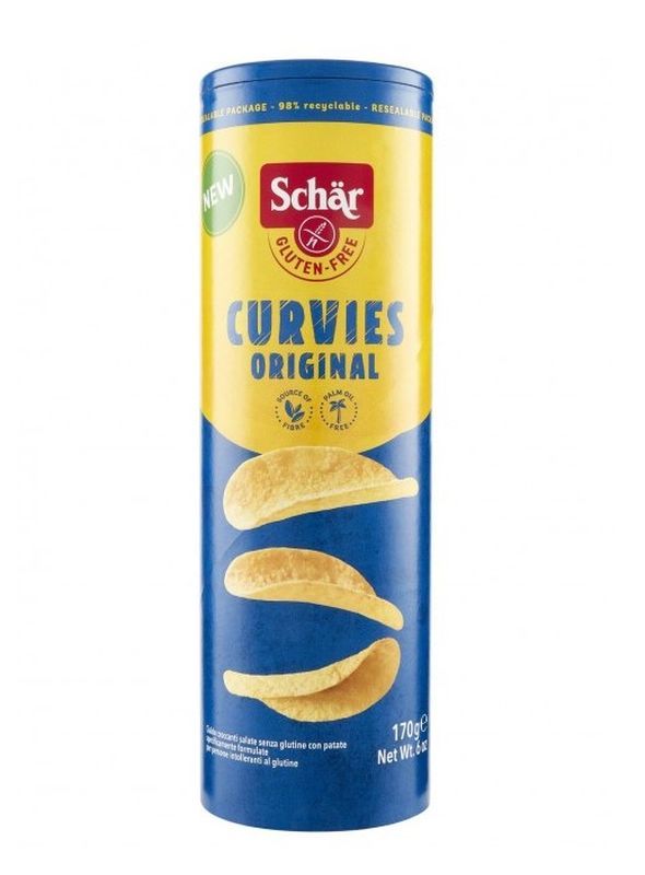 SCHAR Gluten Free Curvies Original  170G