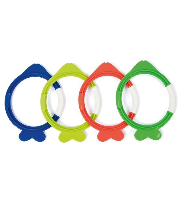 BESTWAY Lil' Fish Tauchring-Set 4 Stück 