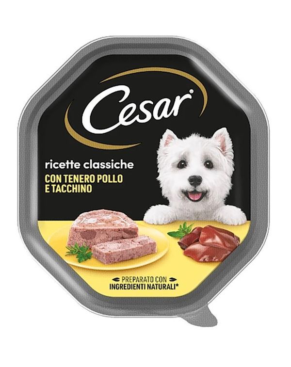 CESAR Patè Pollo E Tacchino 150G