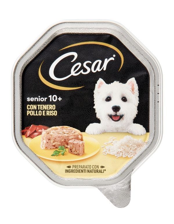 CESAR Senior 10+ Patè Pollo E Riso 150G