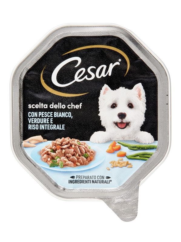 CESAR Nassfutter Weißer Fisch 150G