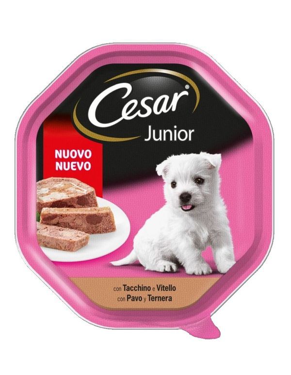 CESAR Junior Patè Vitello E Tacchino 150G