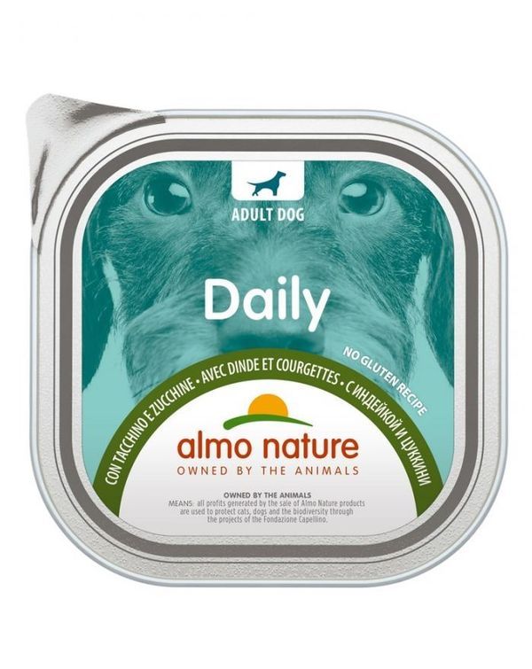 ALMO NATURE Dalily Patè Tacchino E Zucchine 100G