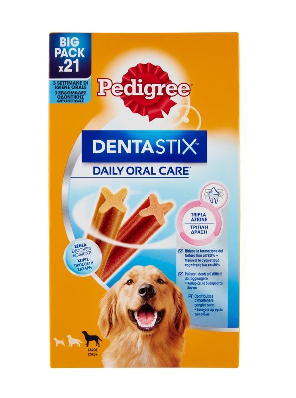 PEDIGREE Dentastix Collations Pour Chiens 21 Pièces 810G