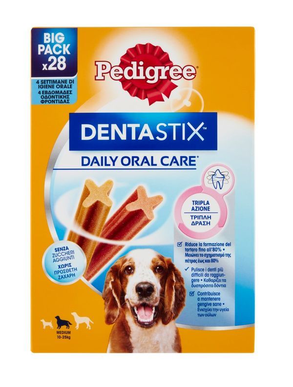 PEDIGREE Dentastix Collations Pour Chiens 28 Pièces 720G