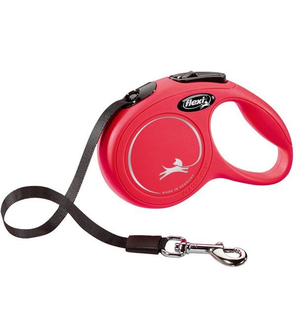 Guinzaglio Allungabile Flexi Rosso 3M