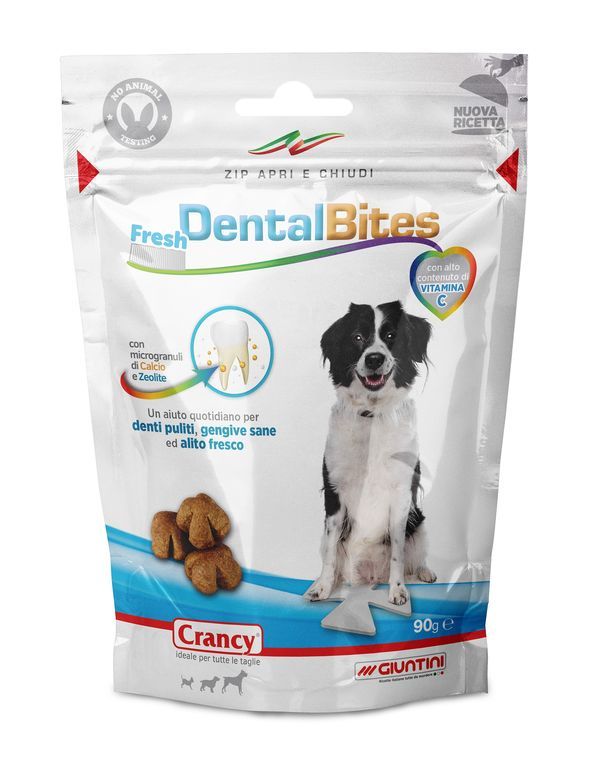 Cruncy Dental Bites Collations Pour Chiens 90G