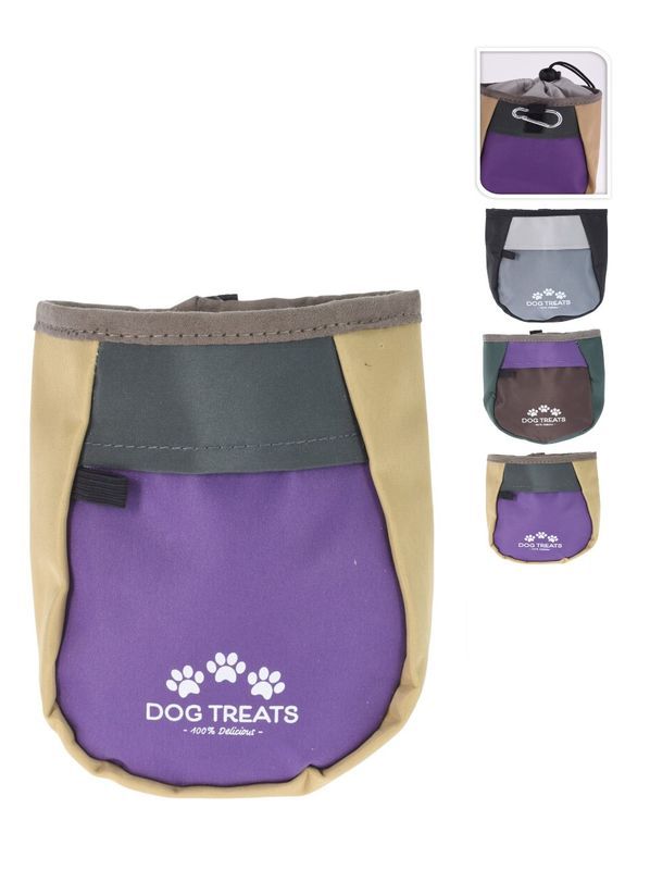 Sac À Goûter Pour Chiens 12X15Cm - Assortis