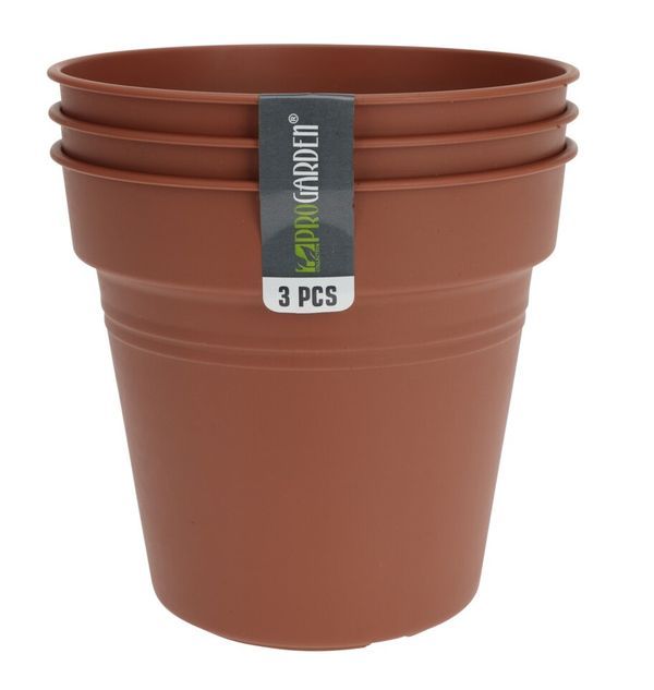 Vaso Giardino Plastica 2.1L 17X15Cm