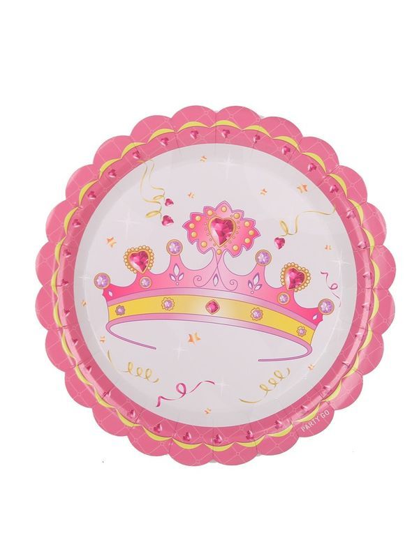 Article Sur Les Fêtes À Thème Princesses Petite Assiette 18Cm