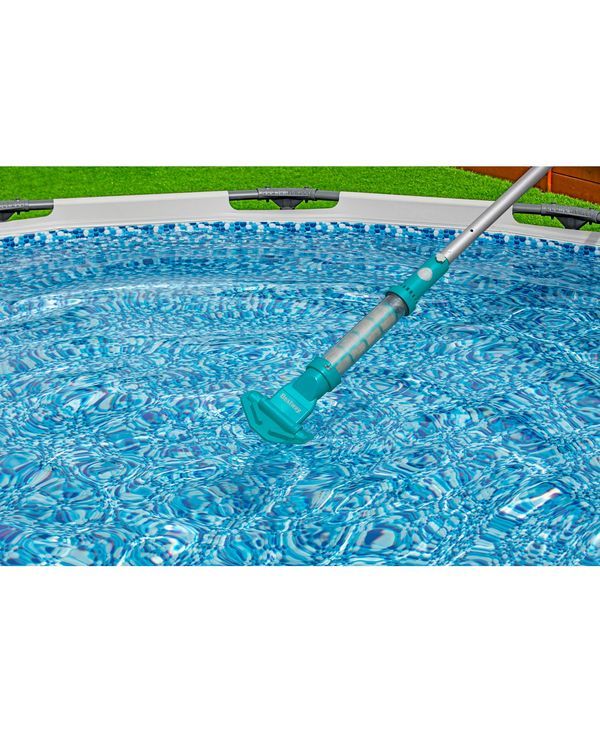 BESTWAY Kit Pulizia Piscina Aspiratore Aquasurge 16.8X9.8X252Cm