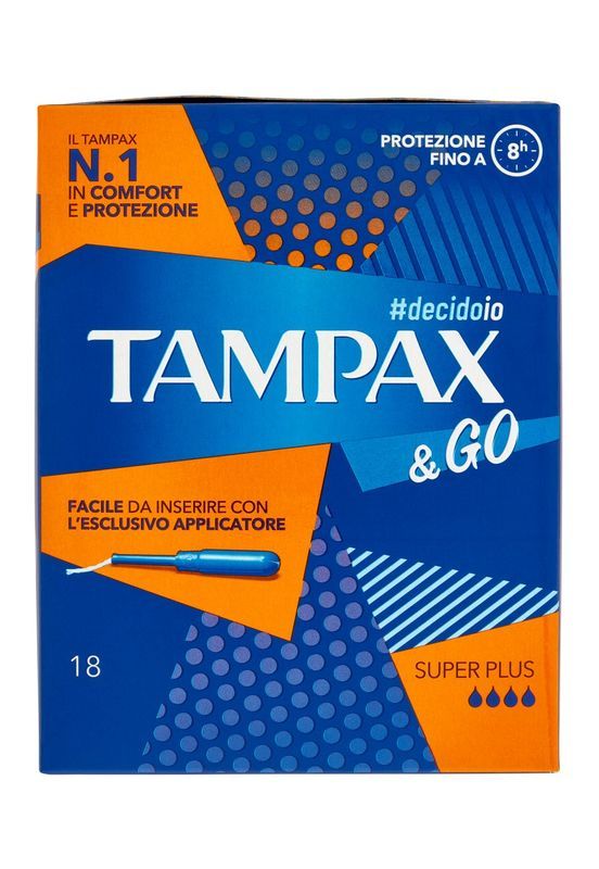 TAMPAX 18 Pièces Super Plus