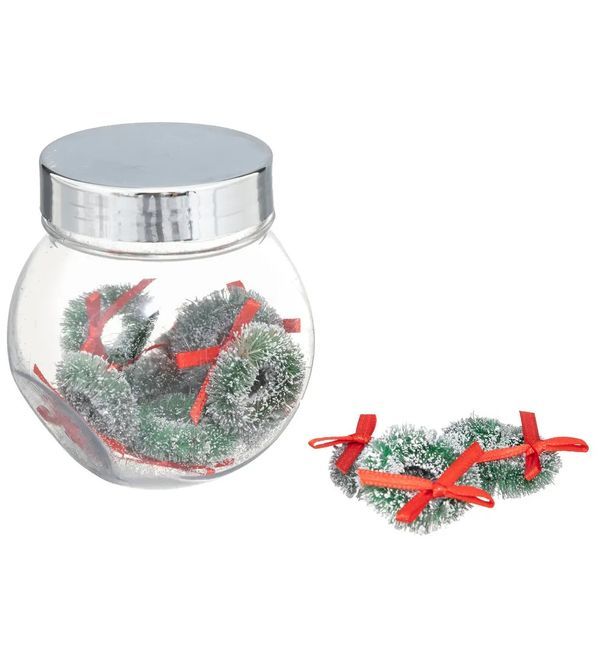 Kraft Weihnachts-Accessoire Girlande 7Cm