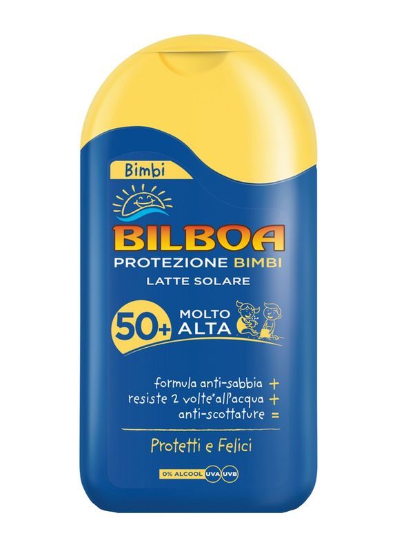 BILBOA Kinder Körper Sonnenmilch SPF50+ 200Ml