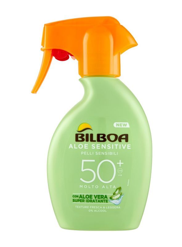 BILBOA Aloe Sensitive Sonnenspray AAP50+ 250Ml