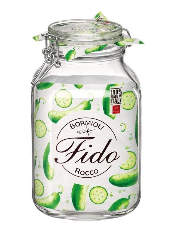 BORMIOLI Luftdichtes Glasgefäß Fido 300Cl